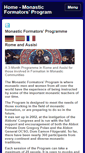 Mobile Screenshot of monasticformators.org